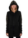 women witchy hoodie in black 